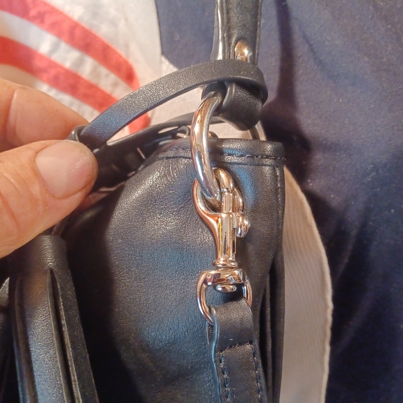 Coach Black Legacy Double Gusset Hobo Shoulder Bag - Picture 11 of 15